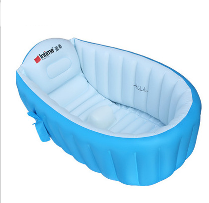 0-3 Years Baby Inflatable Bathtub PVC Thick Portable Bathing Bath Tub for Kid Toddler Newborn