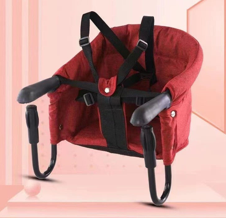 Portable Baby Dining Chair Travel Chair Seats Fast Hook on Table Chairs Foldable Infant Eating Feeding Highchairs for Home